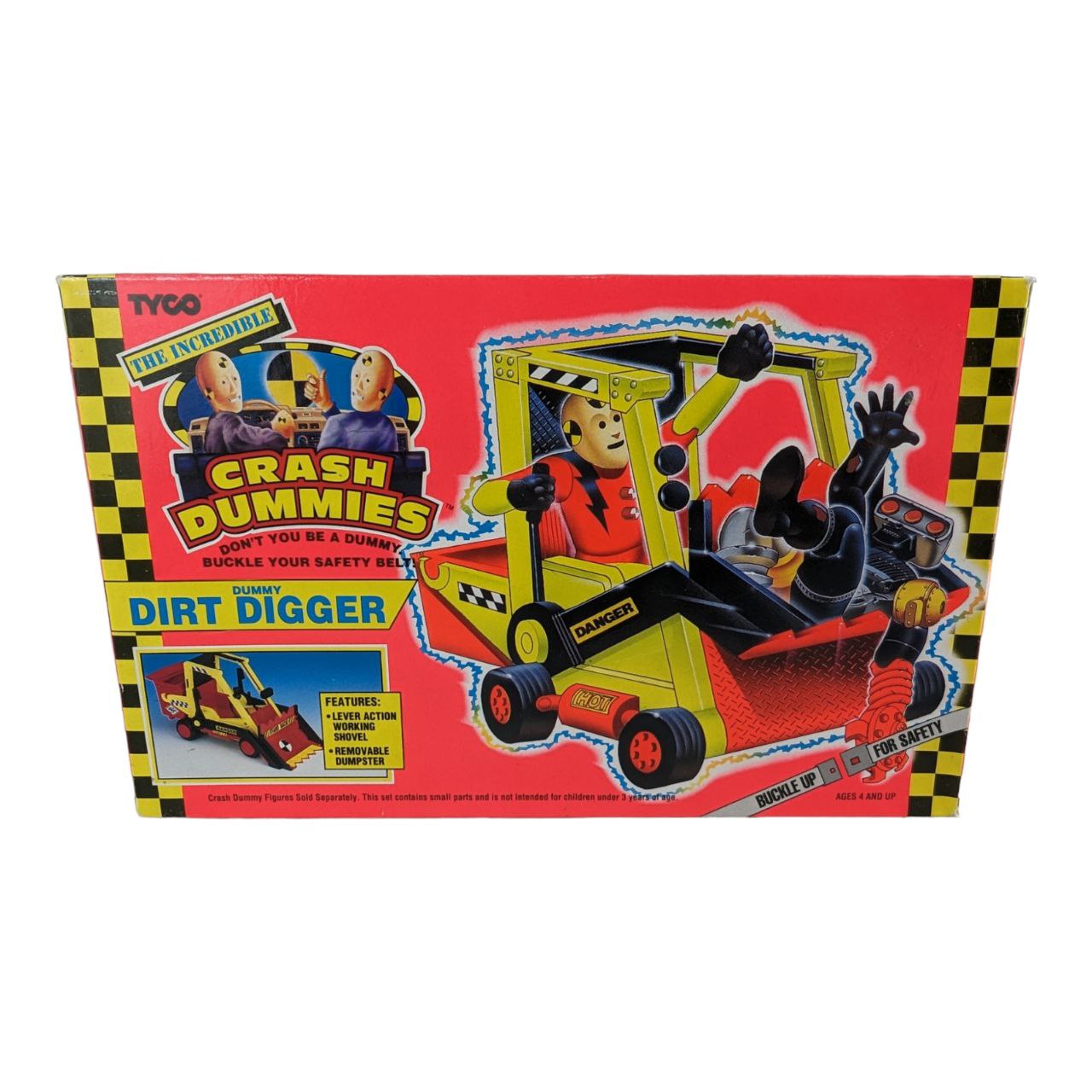 値下げ中!クラッシュダミーCRASH DUMMIES DIRT DIGGER Crash Test Dummies Dirt Digger sealed Tyco :: Ctoys